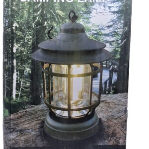 Vintage-style LED Camping Lantern
