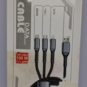 3 in 1 Data/Charging Cable