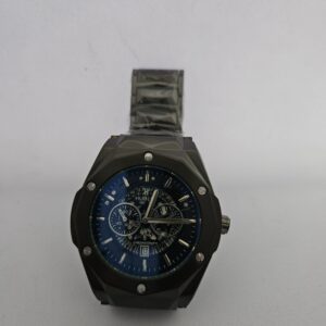 Hublot steel chain high quality heavy weight watch Black