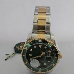 Rolex Submariner Black with Green Dial Men's Watch